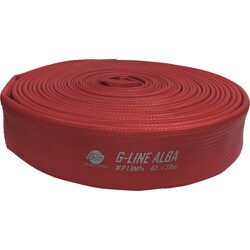 散水/消防用 1.6MPa 両面樹脂引ホース Gラインアルバ ホースのみ（金具無し） 01GALB6510X