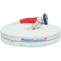 散水/消防用 1.3MPa ホース ゴルフ（内面ゴム引き）アルミ製町野式金具付（銅線巻） 01GLF5015A-S