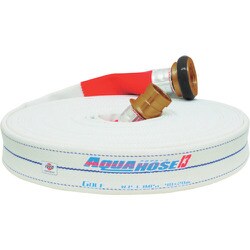 散水/消防用 1.3MPa ホース ゴルフ（内面ゴム引き）黄銅製町野式金具付（アルミ加締） 01GLF6518B-K