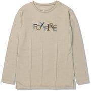TS EXストレッチロゴクルー レディース カットソー サンド(005) Lサイズ 8215567