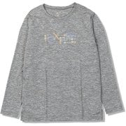 TS EXストレッチロゴクルー レディース カットソー グレー（020） Mサイズ 8215567