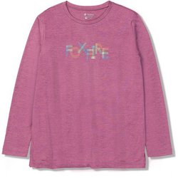 TS EXストレッチロゴクルー レディース カットソー オールドローズ（096） Sサイズ 8215567