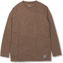 TS EXストレッチクルー メンズ カットソー ブラウン（076） XLサイズ 5215332