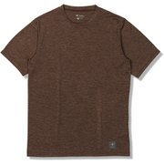 TS EXストレッチクルーS/S メンズ カットソー ブラウン(076) Lサイズ 5215334