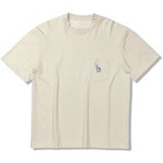 TCウサギポケットティーS/S レディース カットソー オフホワイト（002） Mサイズ 8115565