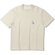 TCウサギポケットティーS/S レディース カットソー オフホワイト（002） Mサイズ 8115565