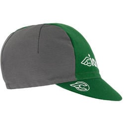 サイクリングキャップ CAP LOGOTYPE GREEN ＆ GRAY 2335