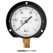 一般圧力計（B枠立型・Φ100）圧力レンジ0.0～10MPa R3/8【1030210】 1030210