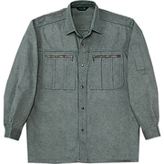 Jichodo シャツ スミグレー S 30204-041-S