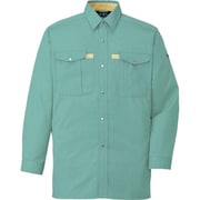 長袖シャツ グリーン M 401-012-M