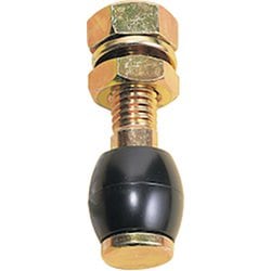 ボルト付ガイドローラー（樹脂ローラー）（スチール製）4号 4BROL-J