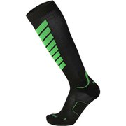 OXI-JET SKI TOURING CA-161 ユニセックス スキーソックス BLACK/GREEN（155） Sサイズ WMSS-032