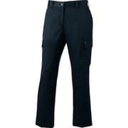 ストレッチレディースカーゴパンツ ウエスト70 シックブラック 71016-131-70