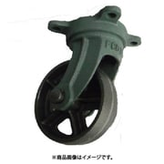 鋳物車輪自在車付きベアリング無 180Φ CA-G180