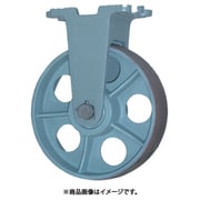 重荷重用鋳物車輪固定車付 CHBーk250X75 CHB-K250X75