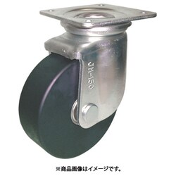 重荷重用導電MCナイロン車輪(ベアリング入)自在金具付 HEMC-JM65CD