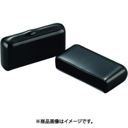 保護キャップ フラットバー用（100個入）黒 HLDPF6X25-B