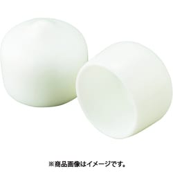 保護キャップ 丸(10個入)白 HLWH50-2-P