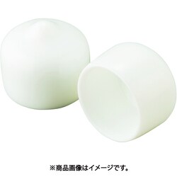 保護キャップ 丸（100個入）白 HLWH65-2-B