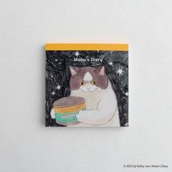 メモパッド・スクエア(Mobu)黒山キャシー・ラム MBB-001