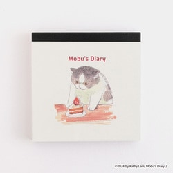 メモパッド・スクエア(Cake)黒山キャシー・ラム MBB-022