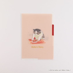 A5ポケットクリアファイル（Cake）黒山キャシー・ラム MBB-026