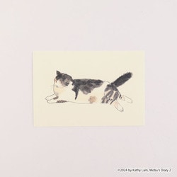 ポストカード（Jackie）黒山キャシー・ラム MBB-034