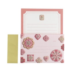 レターセット KUNIKA pink KG-008