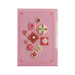 A5ポケットクリアファイル KUNIKA red KG-013