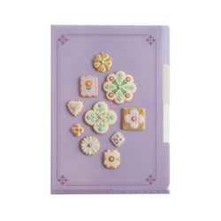 A5ポケットクリアファイル KUNIKA purple KG-014