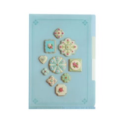 A5ポケットクリアファイル KUNIKA blue KG-015