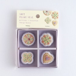 箱入りソフトフレークシール KUNIKA purple KG-018