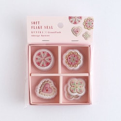 箱入りソフトフレークシール KUNIKA pink KG-020