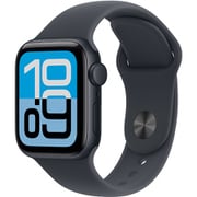 Apple Watch SE 3（GPSモデル）- 40mmミッドナイトアルミニウムケースとミッドナイトスポーツバンド - S/M MEH94J/A