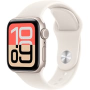 Apple Watch SE 3(GPS + Cellularモデル)- 40mmスターライトアルミニウムケースとスターライトスポーツバンド - S/M MEP64J/A