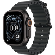 Apple Watch Ultra 3(GPS + Cellularモデル)- 49mmブラックチタニウムケースとブラックオーシャンバンド MF0J4J/A