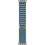 Apple Watch 49mmケース用 ライトブルー アルパインループ M ナチュラルチタニウム [MFTJ4FE/A]