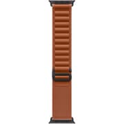Apple Watch 49mmケース用 テラコッタ アルパインループ S ブラックチタニウム [MG9D4FE/A]