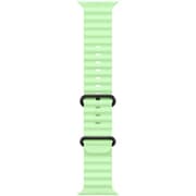 Apple Watch 49mmケース用 ネオングリーン オーシャンバンド ブラックチタニウム [MGCL4FE/A]