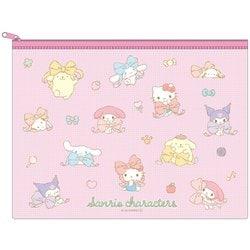 A4メッシュポーチ サンリオキャラクターズ 101501850