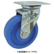 MCナイロン車輪(ベアリング無)プレス製自在金具ストッパー付 MCVA-JB250