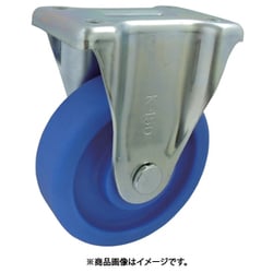 MCナイロン車輪(ベアリング無)プレス製固定金具付 MCVA-K250