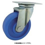 MCナイロン車輪(ベアリング入)プレス製自在金具付 MCVB-J300