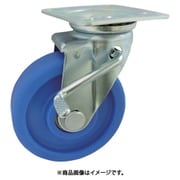 MCナイロン車輪(ベアリング入)プレス製自在金具ストッパー付 MCVB-JB250