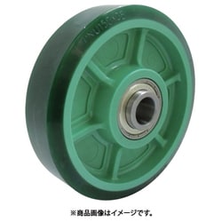 樹脂製ウレタンゴム車輪(ステンレス製ベアリング入) PNU130SUSB