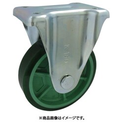 樹脂製ウレタンゴム車輪（ベアリング無）固定車付 PNUAK100