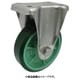 樹脂製ウレタンゴム車輪ステンレス製固定車付 ベアリング無 130 PNUAKA130