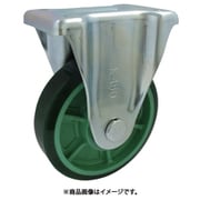 樹脂製ウレタンゴム車輪(ベアリング入)固定金具付 200 PNUK200