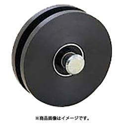 フジロイヤル重量戸車 K型 150mm 車のみ（芯棒付） R150K-N