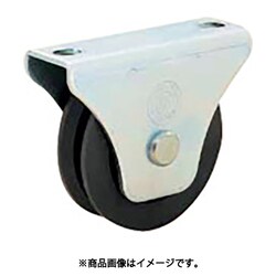 フジロイヤル重量戸車 V型 150mm 枠付 R150V